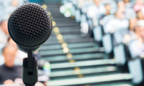 Boost your self-confidence in public speaking.